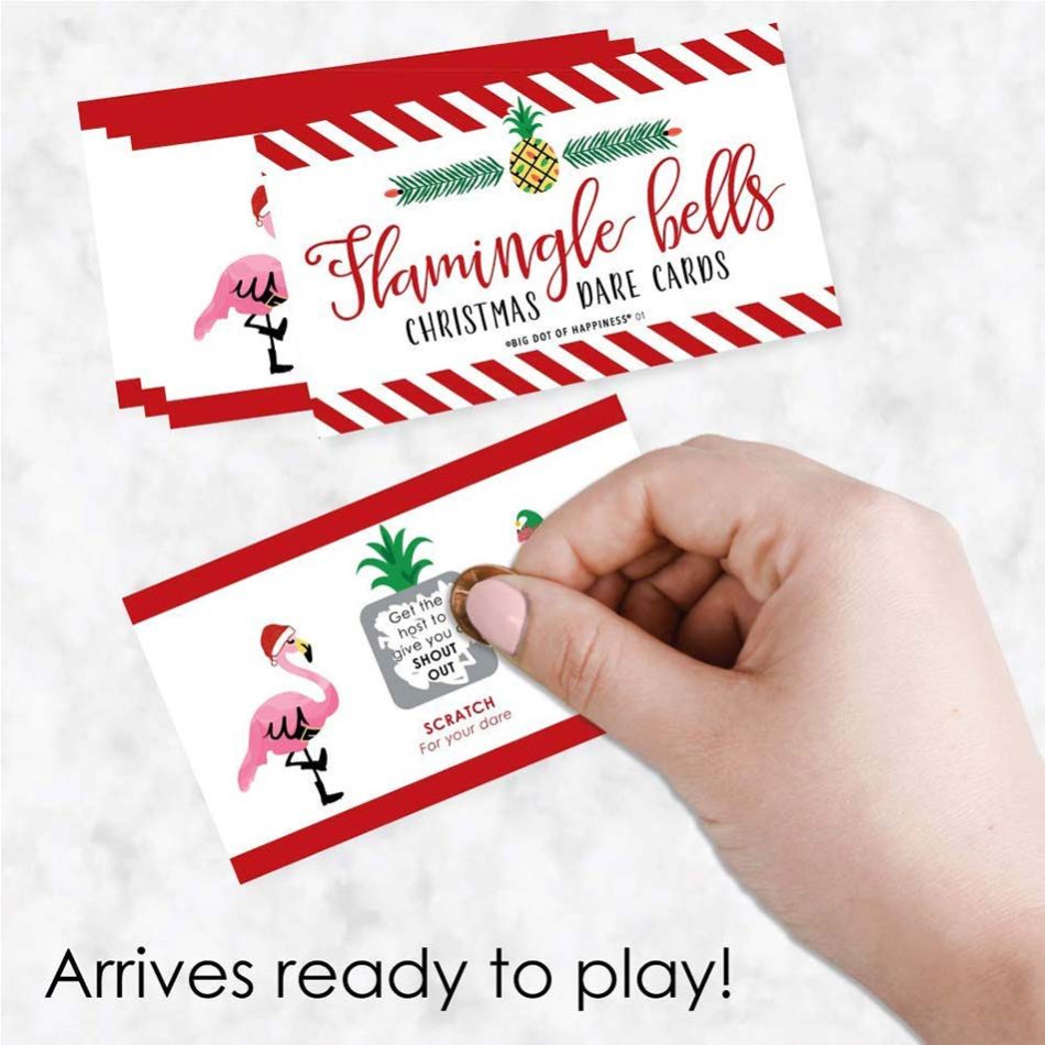 Get your flamingo dare cards on Amazon.com